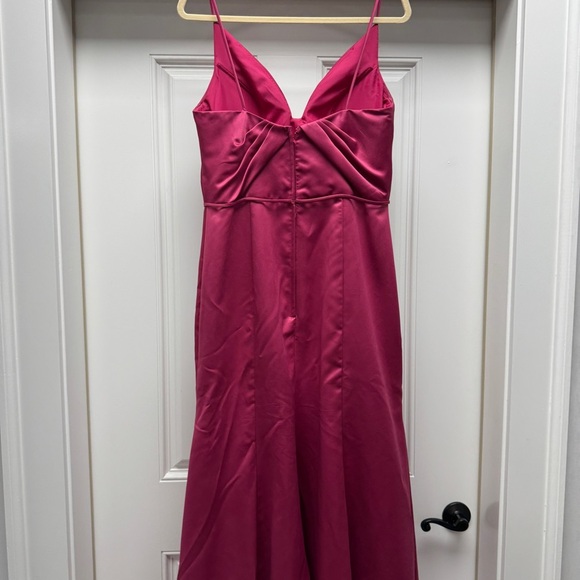 Morilel Pink Strapless Maxi Trumpet Gown - Picture 9 of 10